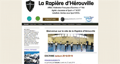 Desktop Screenshot of larapiereherouville.com